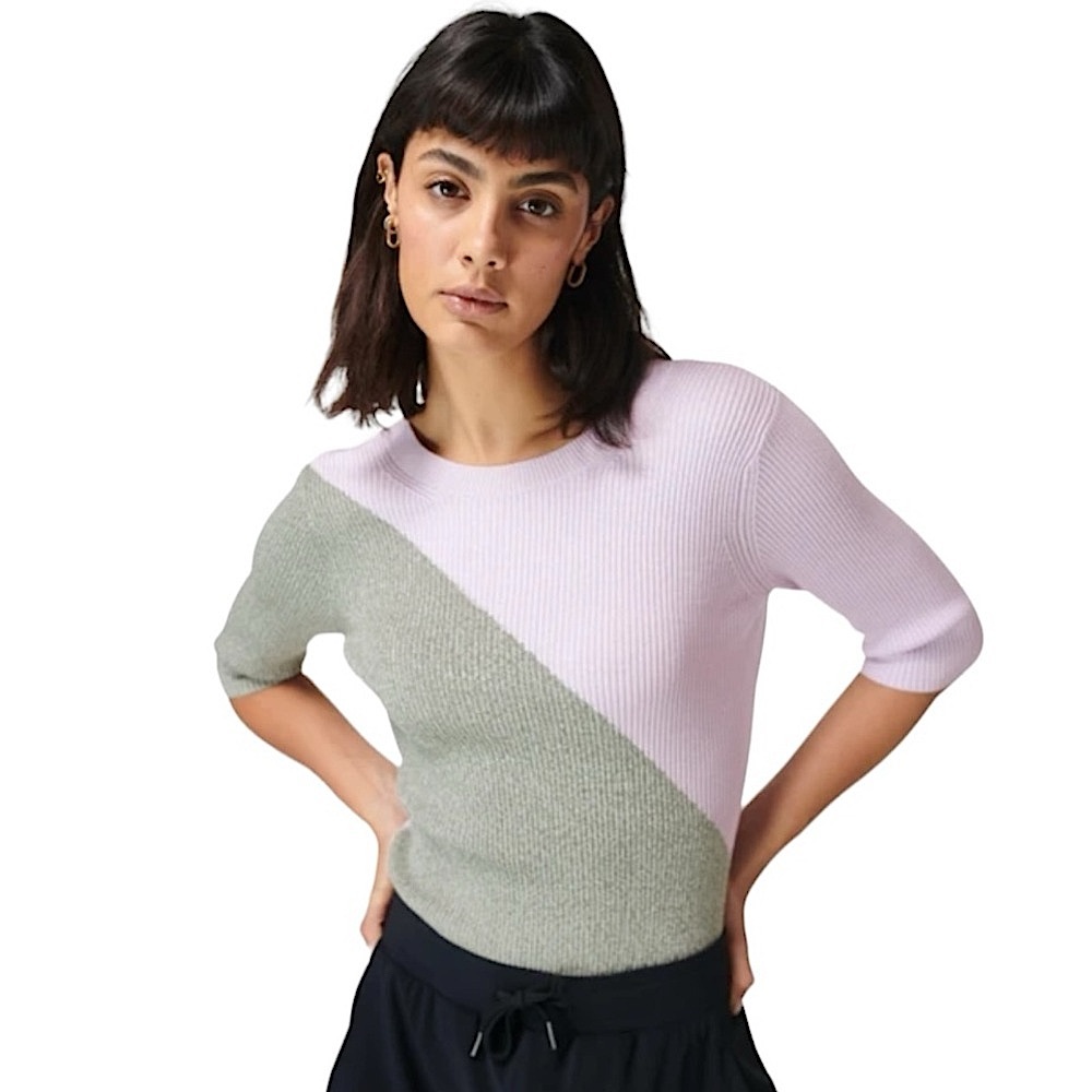 Sweaty Betty Hattie Colour Block Top size XS/4 NWT